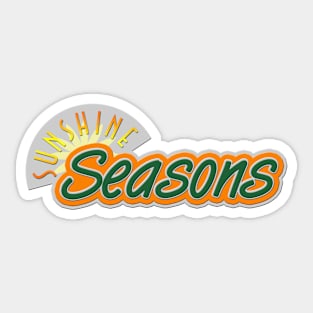 Sunshine Seasons Sticker